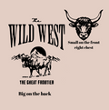 Vinyl T-Shirt w/ Wild West Buffalo