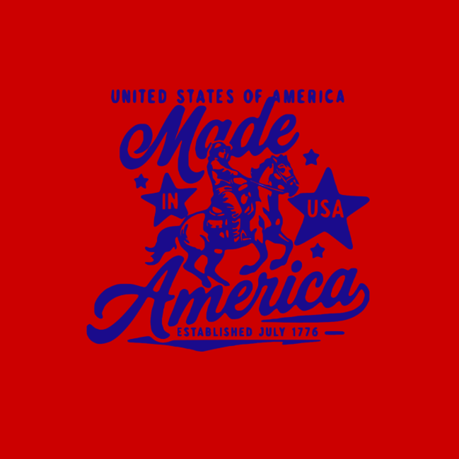 Vinyl T-Shirt w/ Made in American